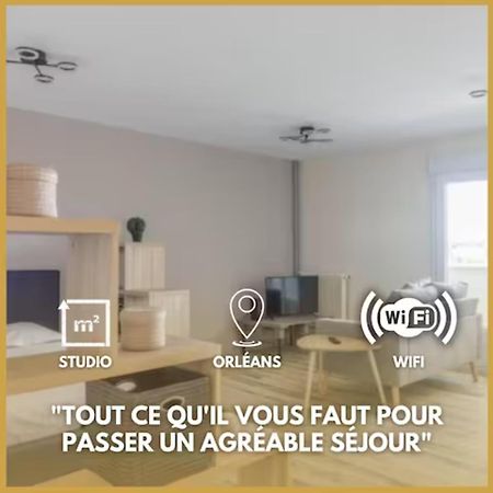 Appartamento Studio Du Parc Orléans Esterno foto