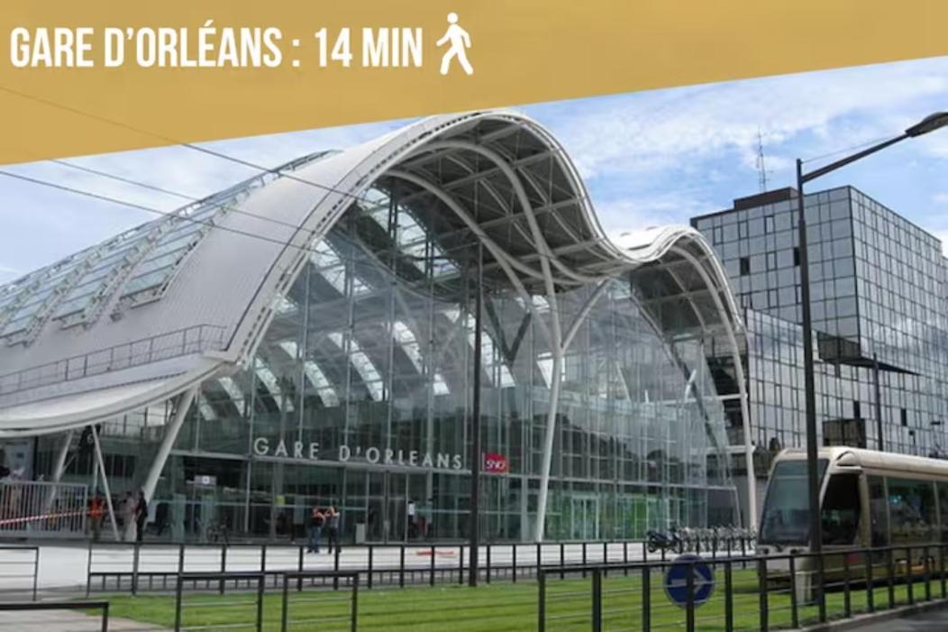 Appartamento Studio Du Parc Orléans Esterno foto